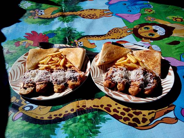 trekking rinjani menu breakfast