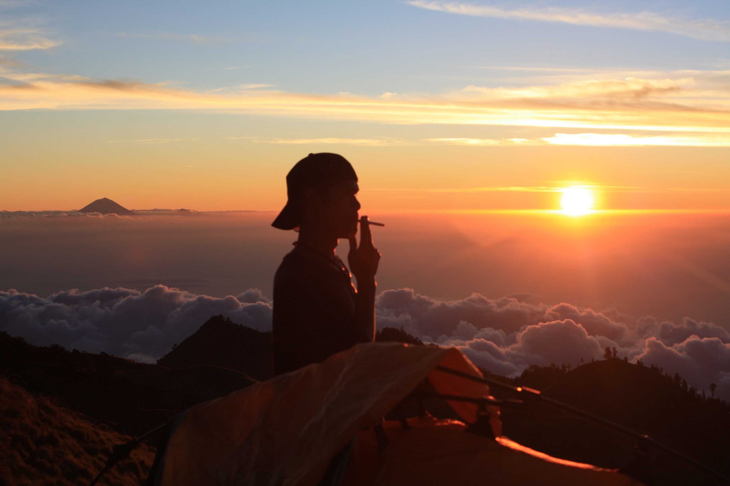 hiking rinjani